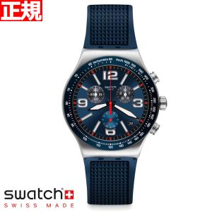 swatch スウォッチ 腕時計 メンズ ニューアイロニー クロノ New Irony Chrono YVS454｜neel2