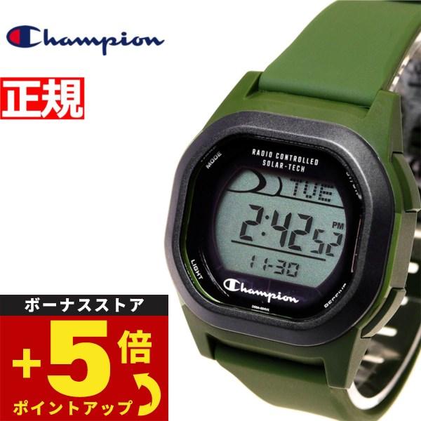 チャンピオン Champion ソーラーテック 電波時計 腕時計 メンズ レディース D00A-00...