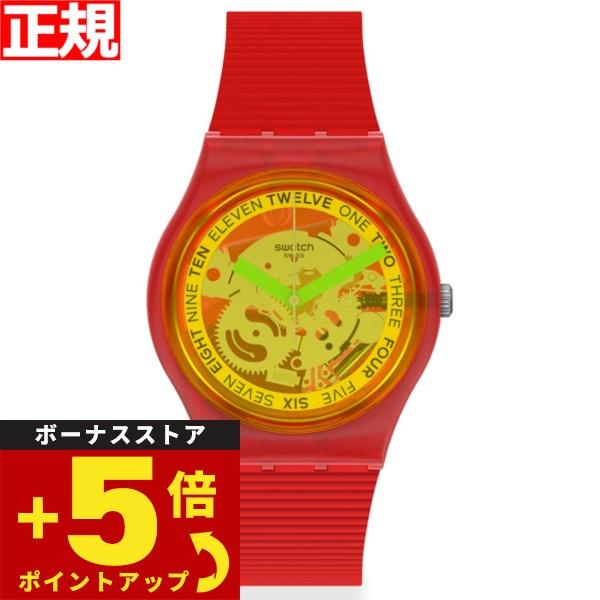 swatch スウォッチ 腕時計 メンズ レディース オリジナルズ ジェント レトロ-ロッソ Gen...