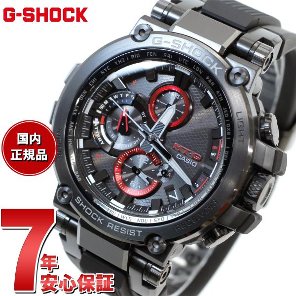 Gショック MT-G G-SHOCK 電波 ソーラー メンズ 腕時計 MTG-B1000B-1AJF...