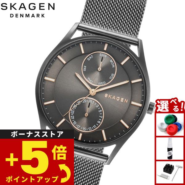 スカーゲン SKAGEN 腕時計 メンズ HOLST クロノグラフ マルチファンクション スチールメ...