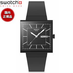 swatch スウォッチ 腕時計 メンズ レディース オリジナルズ ORIGINALS WHAT IF…BLACKAGAIN? SO34B701｜neelセレクトショップ 4th
