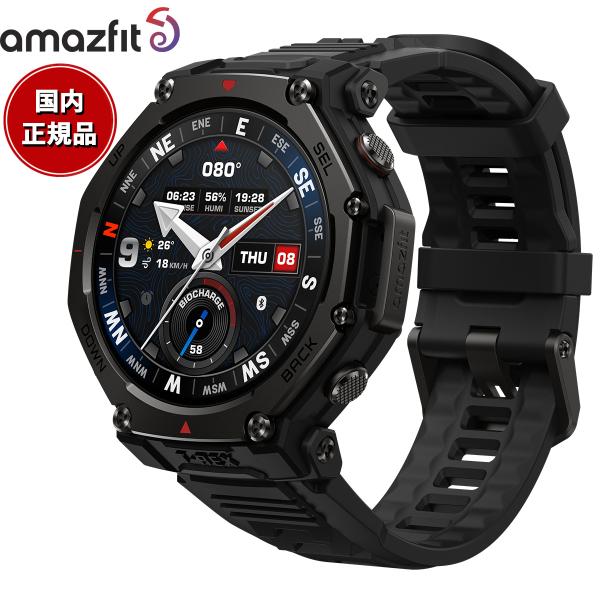 （ノベルティー付き）アマズフィット AMAZFIT スマートウォッチ T-Rex 3 Pro タクテ...