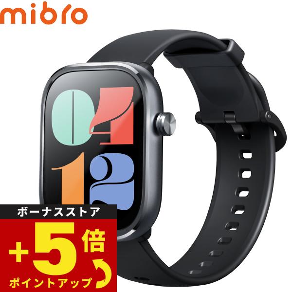 ミブロ Mibro スマートウォッチ Mibro Watch C4 SP380012-C22 腕時計...