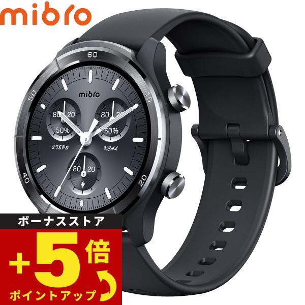 ミブロ Mibro スマートウォッチ Mibro A3 SP380014-C22 ダークグレー 腕時...
