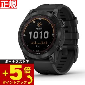 【特価販売】ガーミン GARMIN fenix 7 Dual Power フェニックス スマートウォッチ GPS ソーラー 腕時計 010-02540-46｜neel