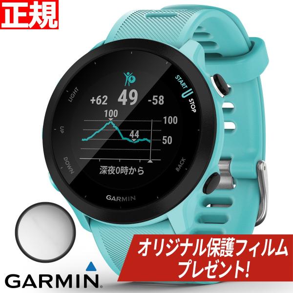 【オリジナル保護フィルム付き】ガーミン GARMIN ForeAthlete 55 フォアアスリート...