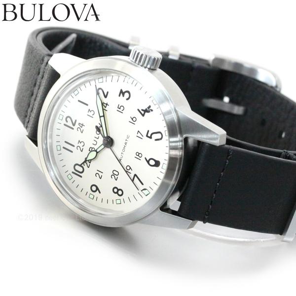 ブローバ ミリタリー 腕時計 メンズ 自動巻き 96A246 BULOVA