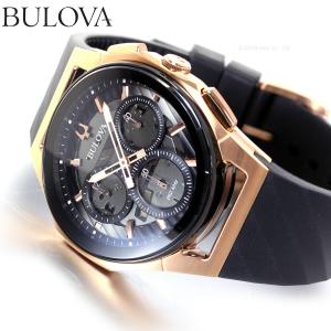 ブローバ BULOVA 腕時計 メンズ カーブ クロノグラフ 98A185｜neel