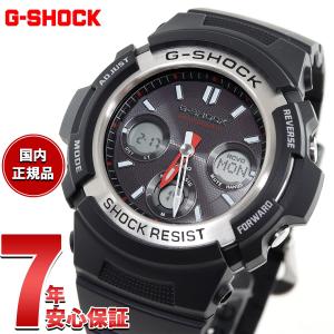 G-SHOCK Gショック 電波ソーラー 腕時計 メンズ 黒 ブラック AWG
