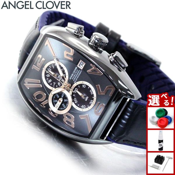 エンジェルクローバー 腕時計 メンズ ソーラー クロノグラフ DPS38GY-BK