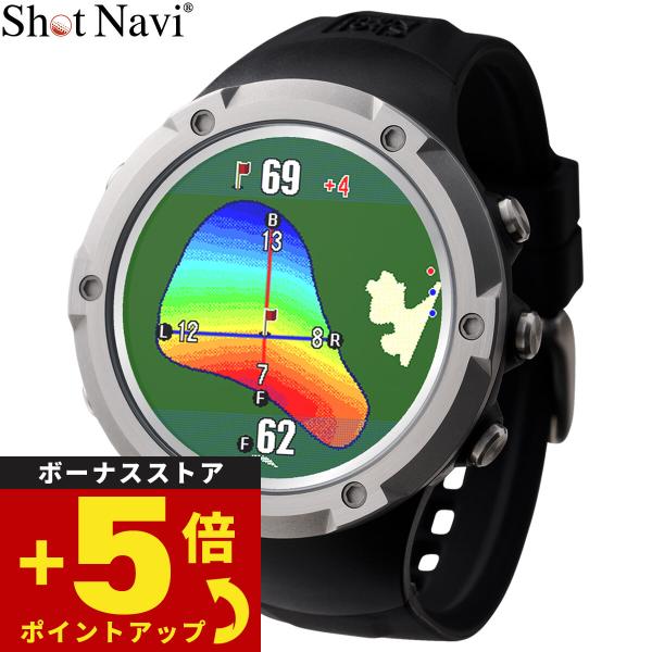 ショットナビ Shot Navi Evolve α エボルブ アルファ 腕時計型 GPS ゴルフナビ...