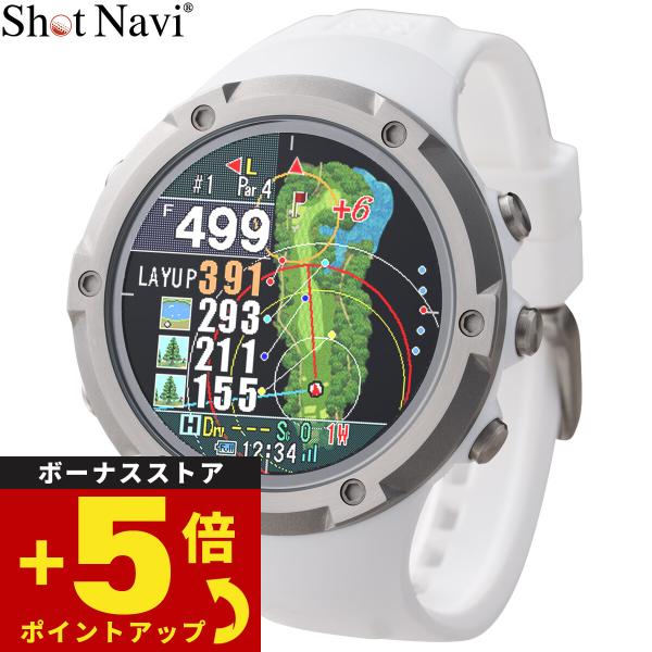ショットナビ Shot Navi Evolve α エボルブ アルファ 腕時計型 GPS ゴルフナビ...