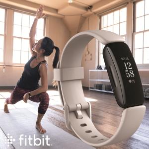 店内ポイント最大24.5倍！fitbit フィットビット Inspire 2 インスパイア 2 フィットネス スマートウォッチ FB418BKWT-FRCJK