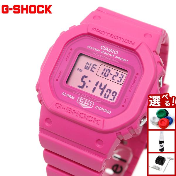 Gショック G-SHOCK デジタル 腕時計 GMD-S5610PK-4JR オールブラック ピンク...