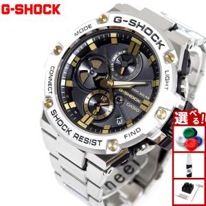 倍々+5倍！最大ポイント26倍！本日限定！Gショック Gスチール G-SHOCK G-STEEL ソーラー 腕時計 メンズ GST-B100D-1A9JF｜neel