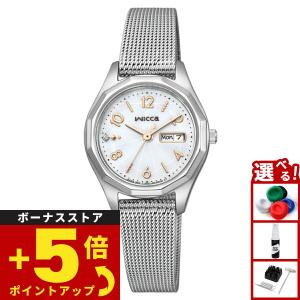 wicca（ウィッカ） シチズン ソーラーテック 腕時計 レディース デイ