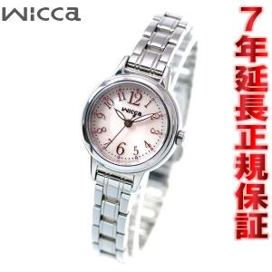 ウィッカ シチズン wicca ソーラー エコドライブ 腕時計 レディース KH9-914-91