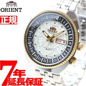 オリエント 腕時計 メンズ 自動巻き リバイバル ワールドマップ RN-AA0E01S ORIENT｜neel