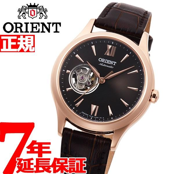 オリエント 腕時計 レディース 自動巻き ORIENT クラシック セミスケルトン RN-AG072...