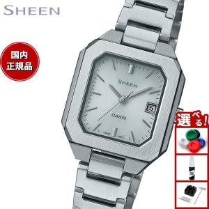 カシオ 腕時計 CASIO 時計 シーン SHEEN レディース ブラック ソーラー
