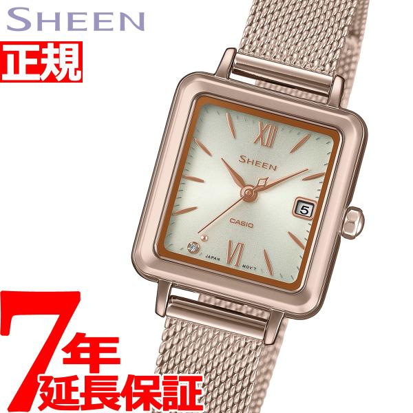 カシオ シーン CASIO SHEEN ソーラー 腕時計 レディース SHS-D400CGM-4AJ...