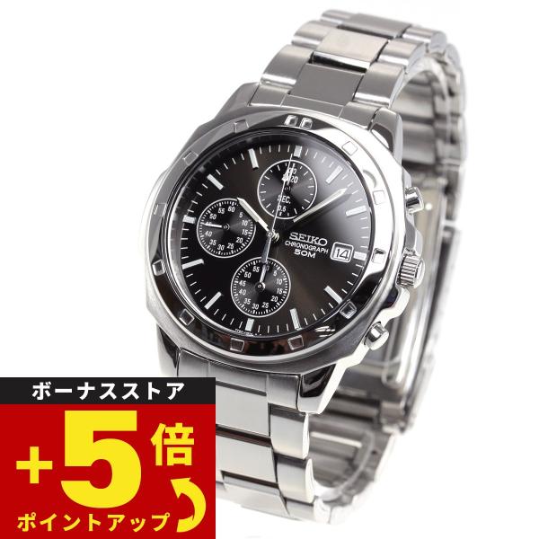 エントリーで+4倍！本日限定！セイコー（SEIKO） 逆輸入 クロノグラフ SND191