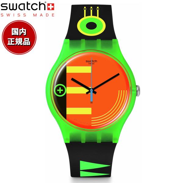 swatch スウォッチ オリジナルズ ORIGINALS SWATCH NEON RIDER 腕時...