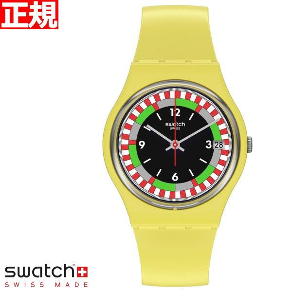 swatch スウォッチ 腕時計 SO31J400 オリジナルズ イエロー レース 1984 REL...