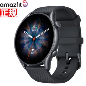 アマズフィット AMAZFIT スマートウォッチ GTR3 Pro ブラック GPS 腕時計 メンズ レディース SP170042C153