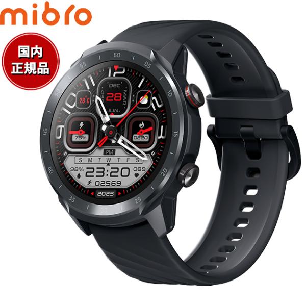 ミブロ Mibro スマートウォッチ Mibro Watch A2 SP380007-C01 腕時計...