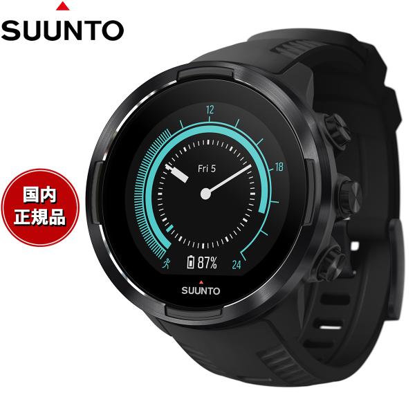 スント SUUNTO 9 BARO Black 9 バロ ブラック スマートウォッチ 腕時計 SS0...