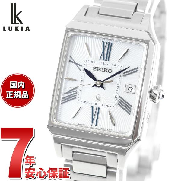 （豪華おまけ有） ルキア セイコー 電波 ソーラー 腕時計 レディース SSVW209 チタン カラ...