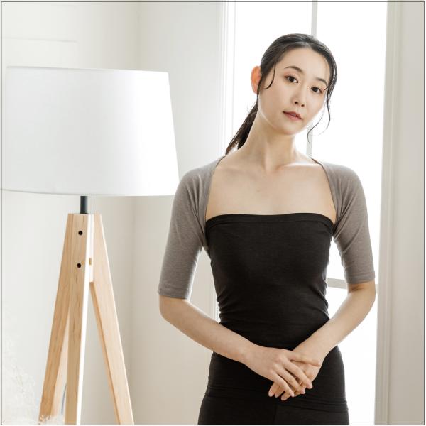 テラビューティ― 安眠ボレロ グレー