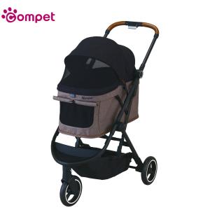 コムペット　ルルテイル　キャリー　ペットカート　マウナロアブラック 楽天市場】コムペット Compet ペットカート ルルテイルキャリー