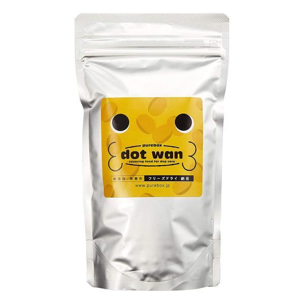 ドットわん フリーズドライ 納豆 120g 犬 おやつ 無添加 国産 トッピング ふりかけ