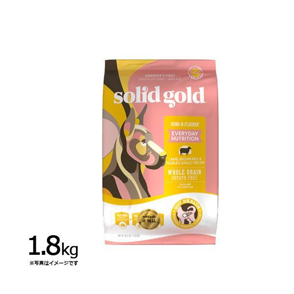 ソリッドゴールド ドッグフード フントフラッケン 1.8kg 犬 成犬用 老犬（シニア）用 ドライフ...