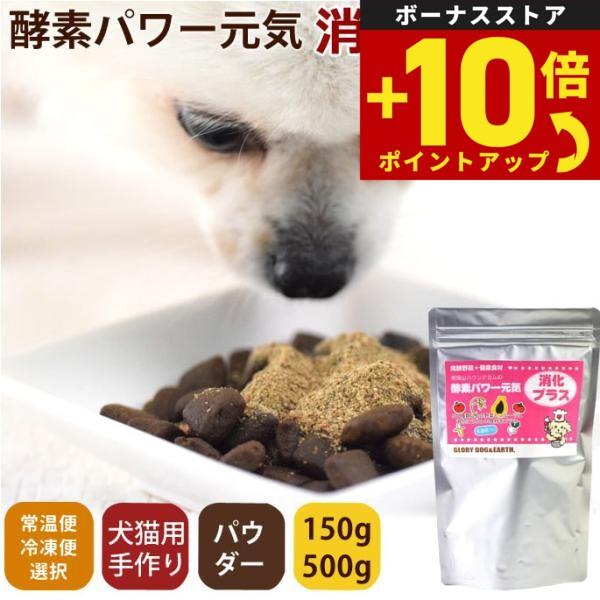 帝塚山ハウンドカム 犬猫用 発酵野菜パウダー 酵素パワー元気消化プラス 150g
