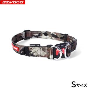 倍々+5倍！最大ポイント26倍！本日限定！イージードッグ EZYDOG ダブルロックカラー S グリーンカモ 首輪 2重固定 反射 小型犬｜neeldog