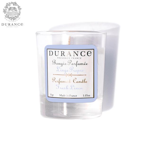 DURANCE デュランス ミニミニキャンドル フレッシュリネン 30g