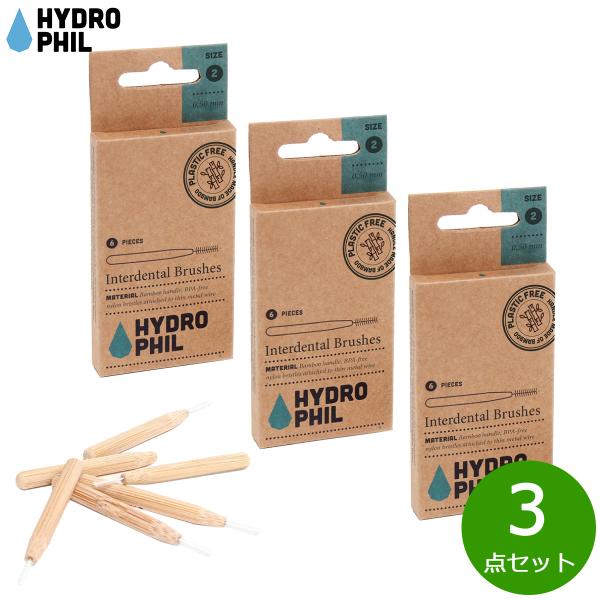 HYDROPHIL インターデンタルスティック 6ピース×3点