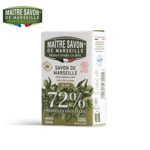 MAITRE SAVON DE MARSEILLE メートル・サボン・ド・マルセイユ サボン・ド・マルセイユ オリーブ 100g｜neelhealth