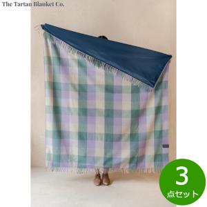 The Tartan Blanket Co. ピクニックブランケット シスルメドウチェック 3点セット｜neelhealth