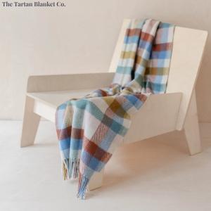 The Tartan Blanket Co. ニーブランケット レインボーヘリンボーンチェック｜neelhealth