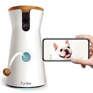 Furbo ドッグカメラ [ファーボ] - AI搭載 wifi ペットカメラ 犬 留守番 飛び出すおやつ 見守り 双方向会話 スマホ iPhone &amp; Android 対応