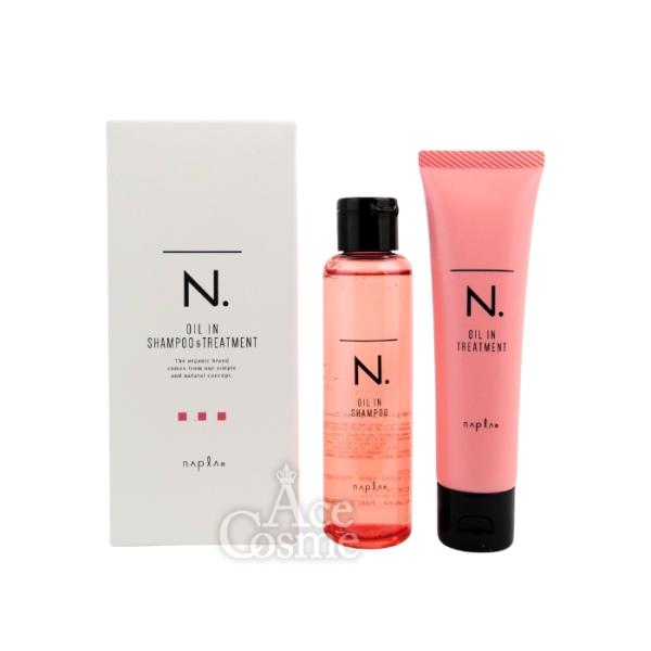 ナプラ N. エヌドット オイルイン シャンプー&amp;トリートメント お試しセット 80ml&amp;65g n...