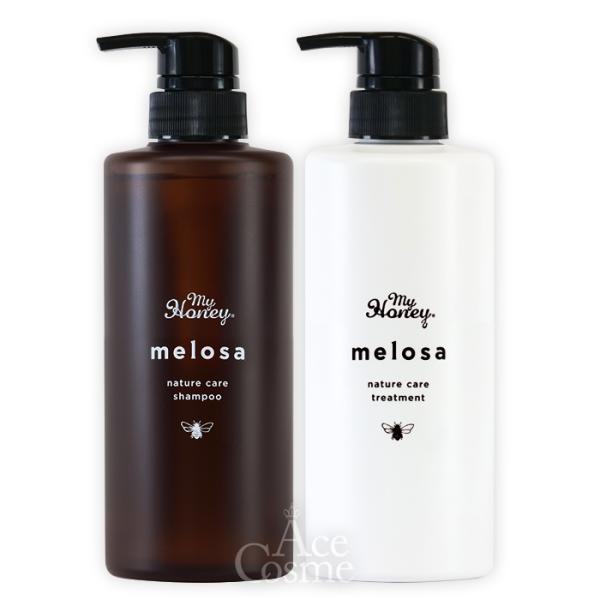 マイハニー メロサ ネイチャーケアシャンプー&amp;トリートメントセット 470ml melosa myH...