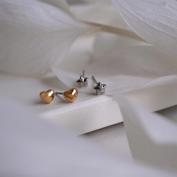 ピアス 金属アレルギー対応 セカンドピアス 誕生日 プレゼント ステンレス316L キャッチ ハート...