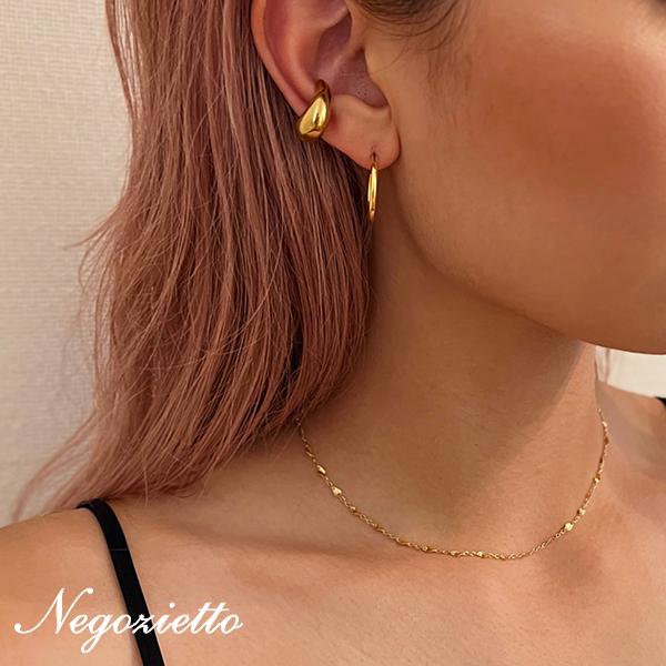 イヤーカフ 金属アレルギー対応 誕生日 プレゼント ステンレス304[片耳販売]