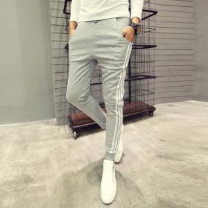スウェット パンツ メンズ スリム スキニー ライン ジョガーパンツ ジャージパンツ スポーツ